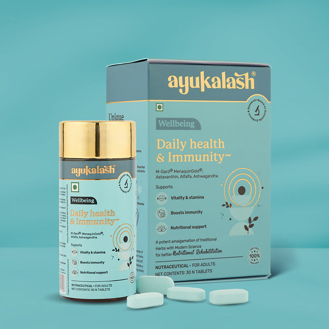Front shot of Daily health & Immunity box