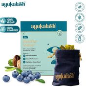 Healthy Vision Gummies with ingredient shot