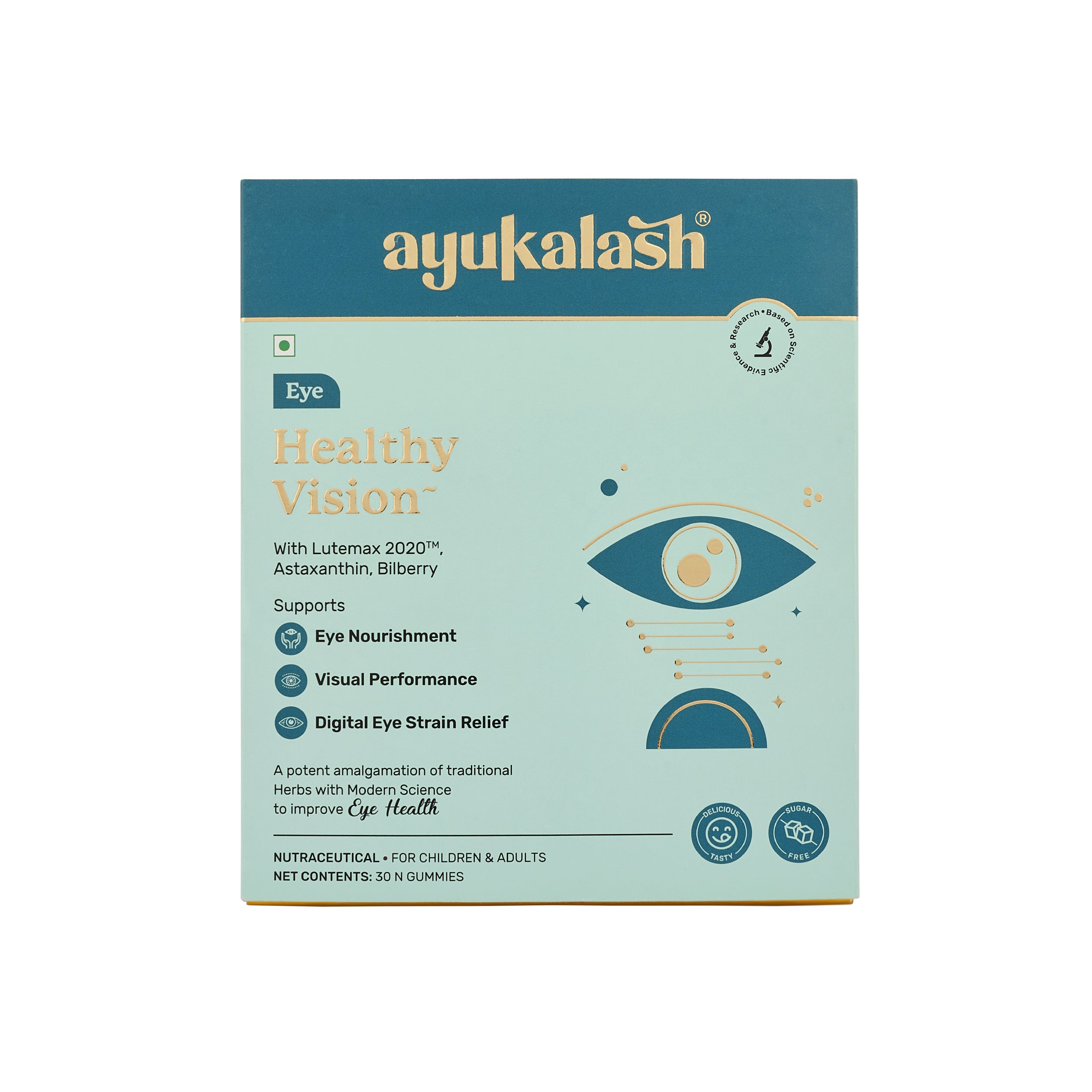 eye vision gummies in packet